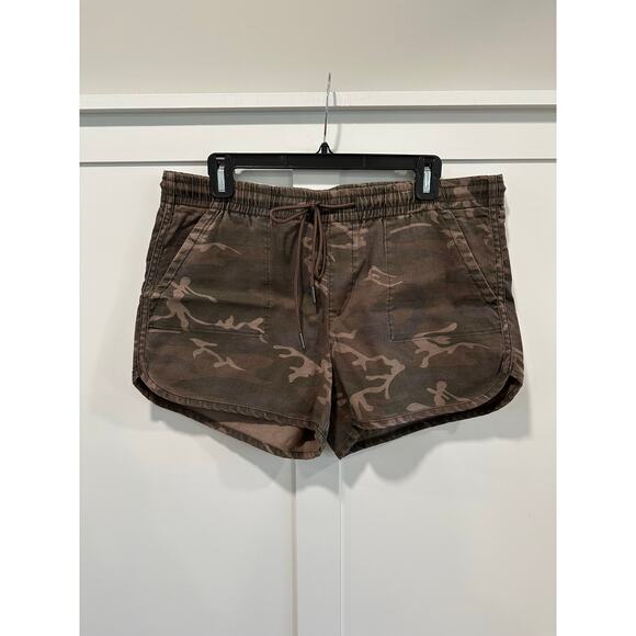 Level 99 Pants - Level 99 Camouflage Brown Women's Shorts